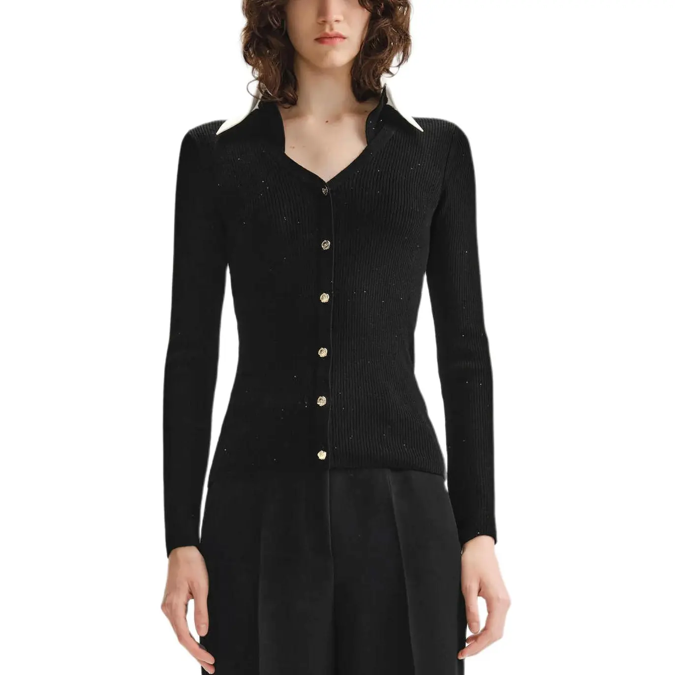 

Трикотаж KARL LAGERFELD для женщин KARL LAGERFELD/Karl Lagerfeld Jeans, черный