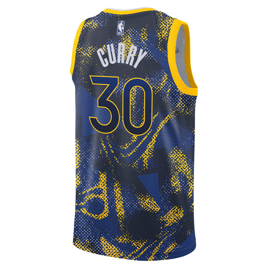 Джерси Nike Dri-FIT NBA Stephen Curry Golden State Warriors 2025/26 Select Series Swingman Jersey 'Rush Blue', синий — фото 2