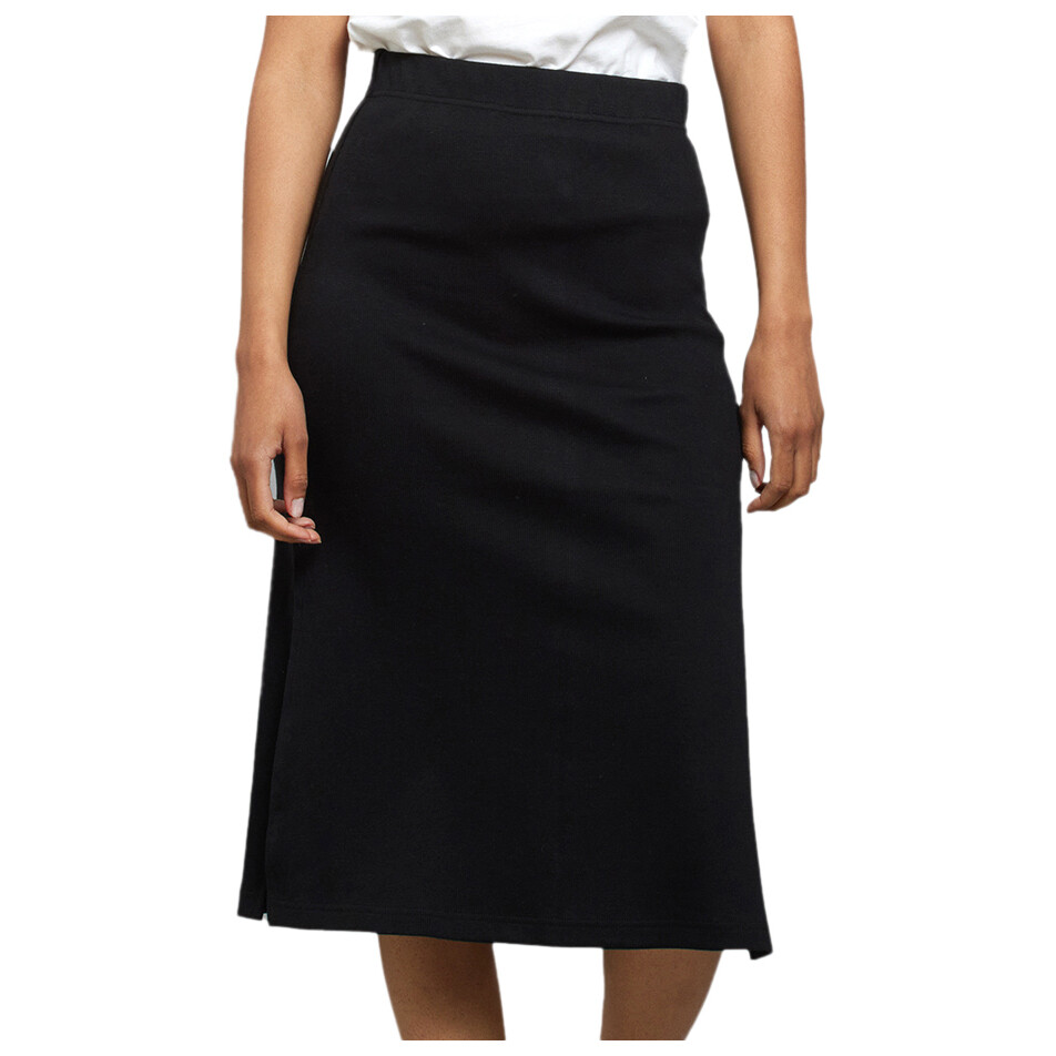 

Юбка Dedicated Women's Rib Skirt Kvarnvik, черный