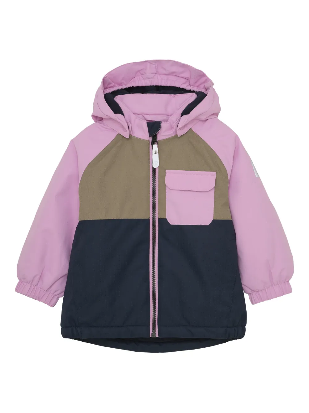 

Куртка в стиле колор-блок COLOR KIDS, розовый