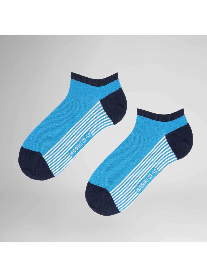 

Носки-кроссовки Sporty Stripes Sport в цвете космический синий Hudson