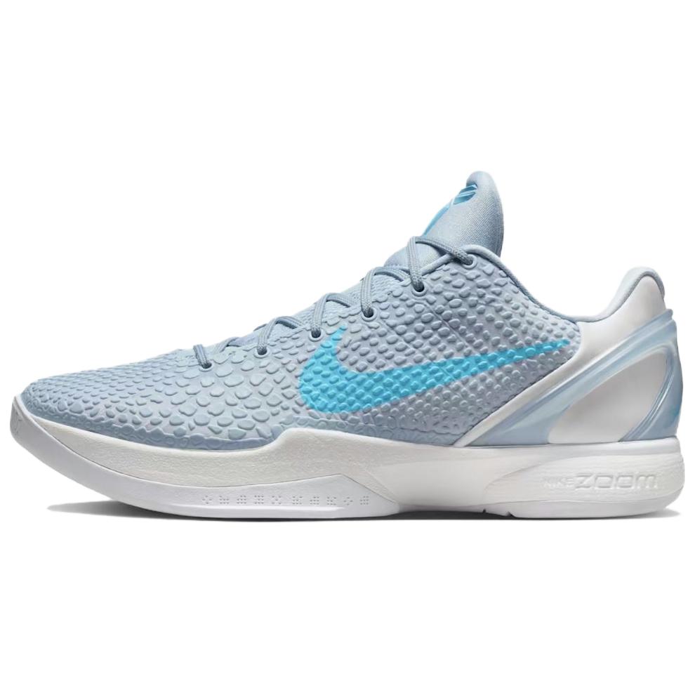 

Nike Кроссовки для баскетбола Caitlin Clark x Zoom Kobe 6 Slip Resistant Abrasion Resistant низкие мужские Blue