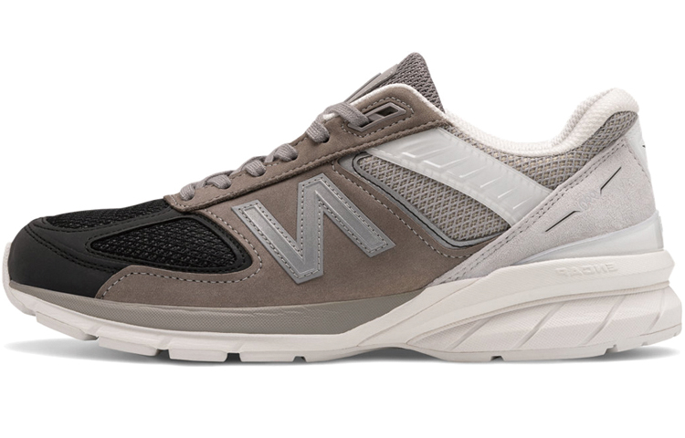 

New Balance 990v5 трехцветный в оттенках серого