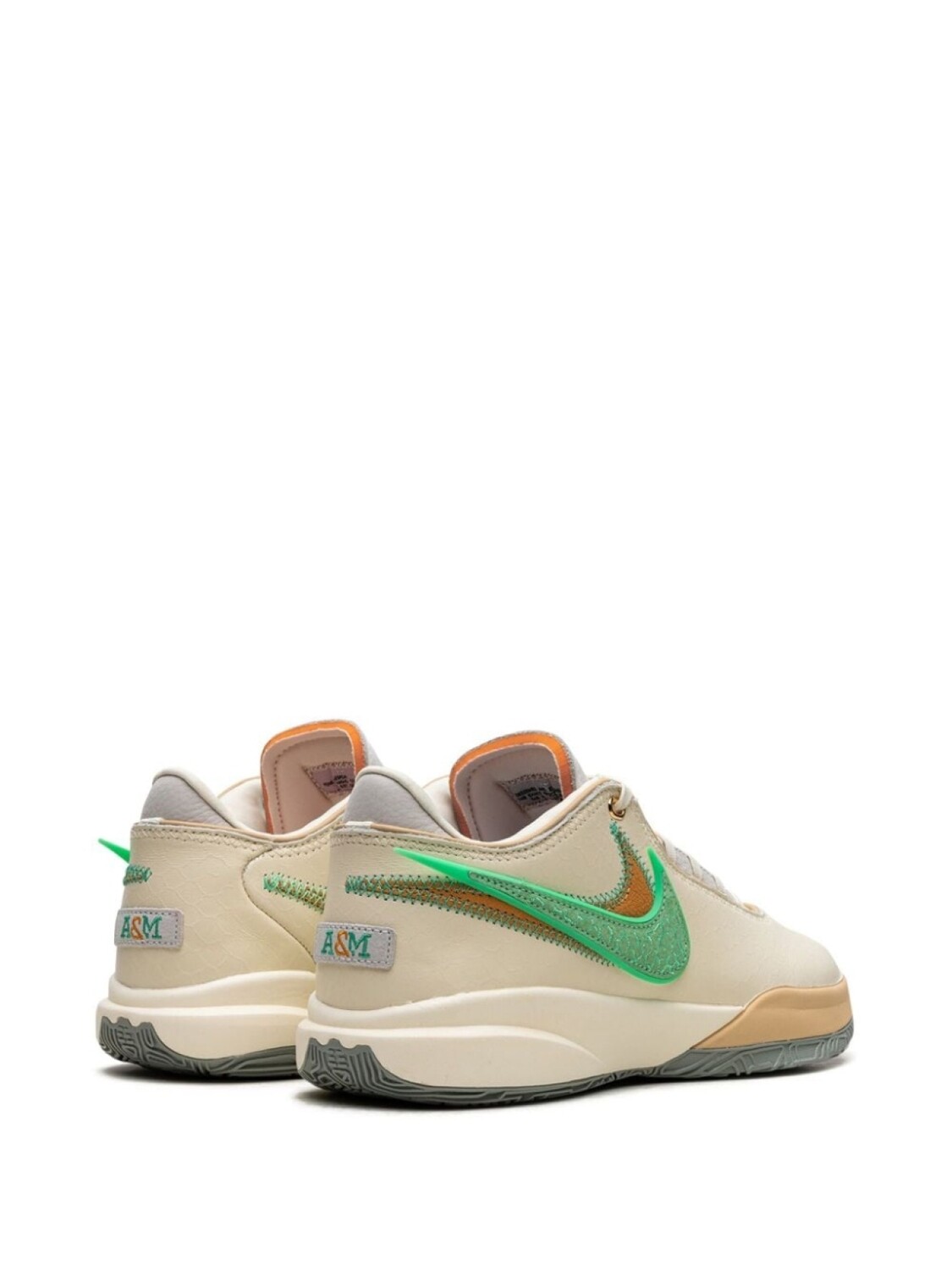 Nike кроссовки LeBron 20 FAMU x APB - Coconut Milk, нейтральный цвет — фото 3