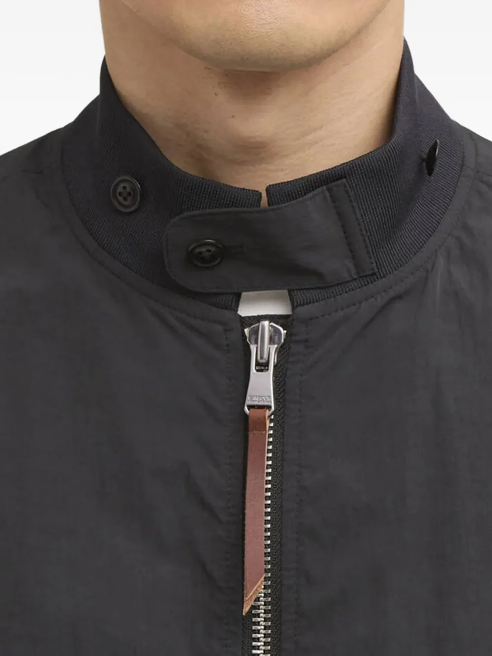 

Спортивная куртка Fenton с застежкой-молнией и карманом Barbour International, черный