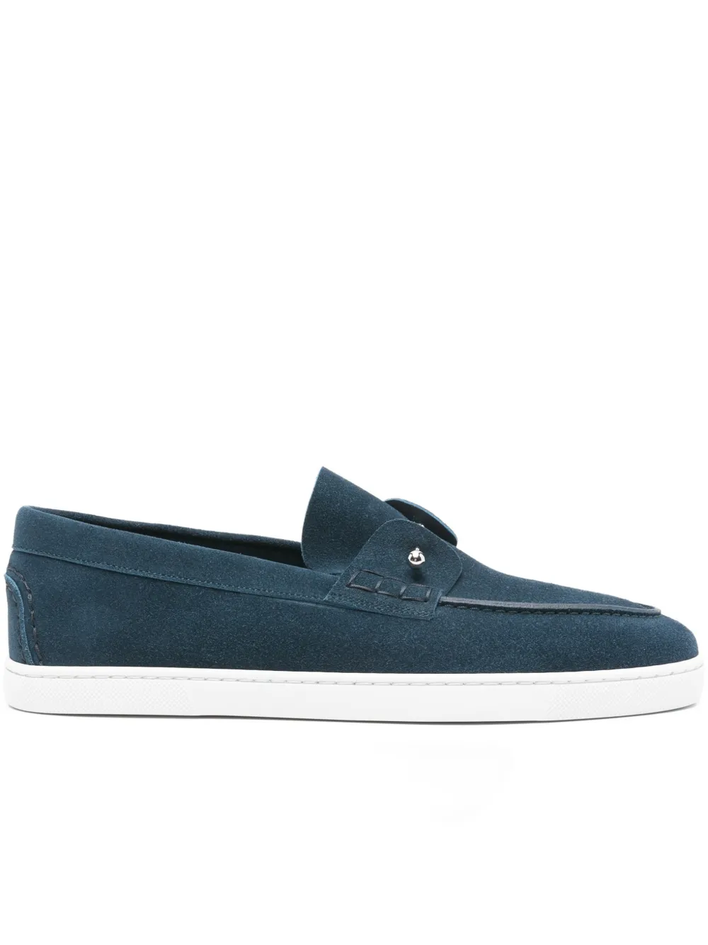 

Лоферы Chambeliboat с округлым носком Christian Louboutin, синий