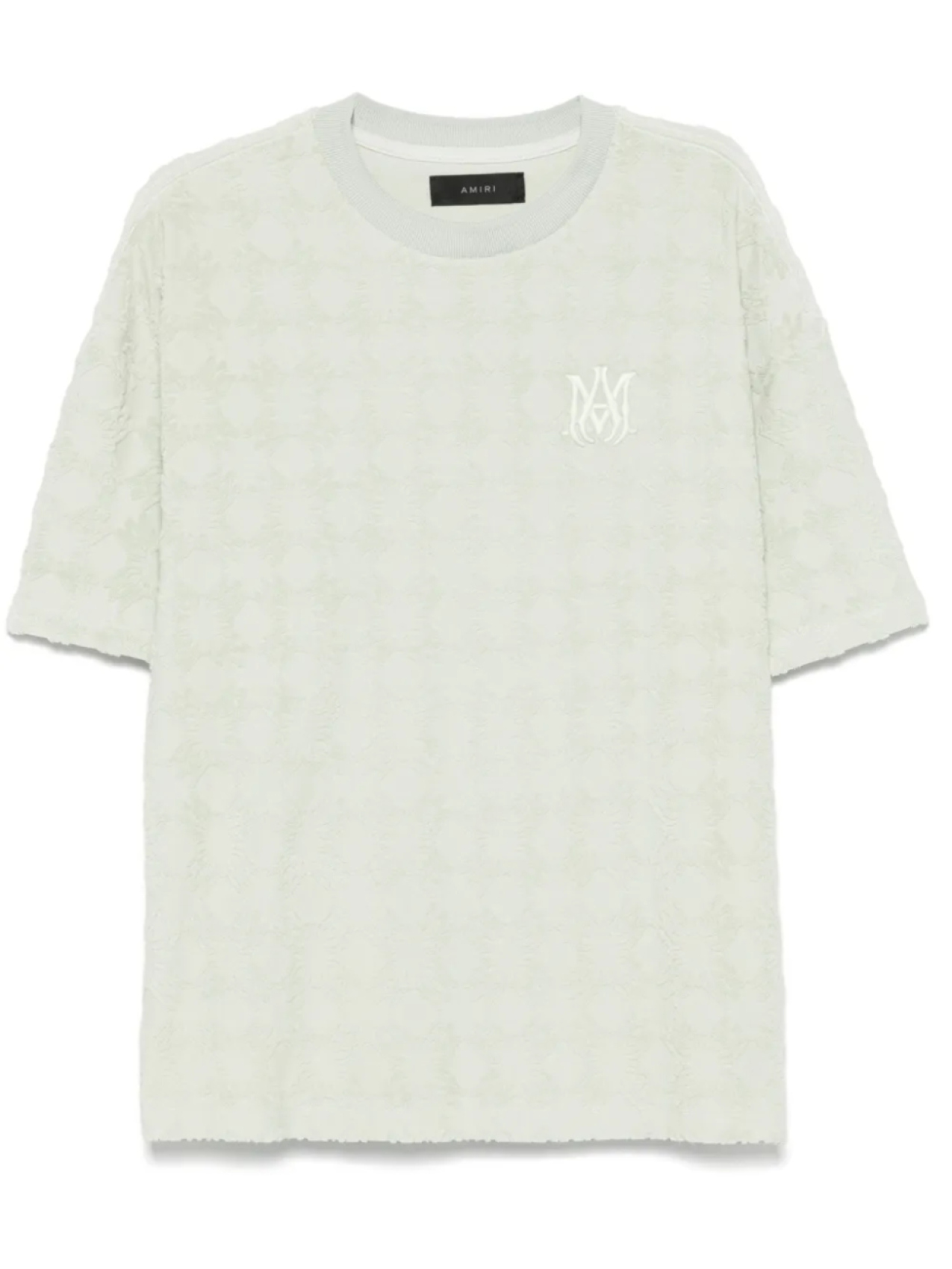 

AMIRI махровая футболка MA Quad, зеленый
