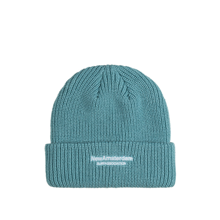 

Шапка embroidery logo beanie New Amsterdam Surf Association, синий