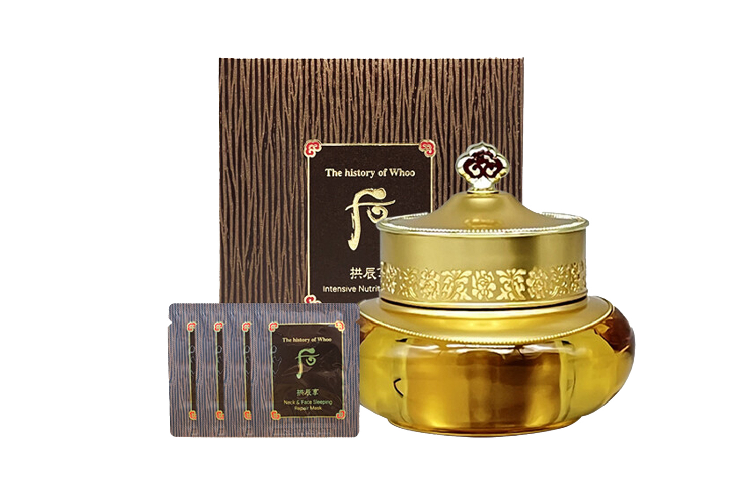Крем для лица The History Of Whoo — Gong Chen Enjoy Health Jin увлажняет и питает + *, 50 мл — фото 3
