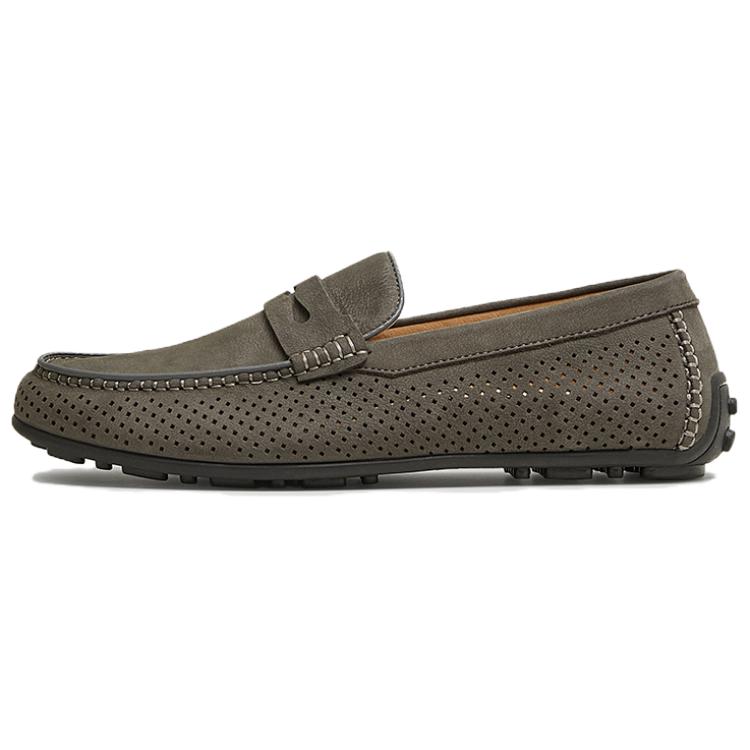 TATA Мужские лоферы кофе, хаки, серый — хаки, цвет Khaki — фото 3
