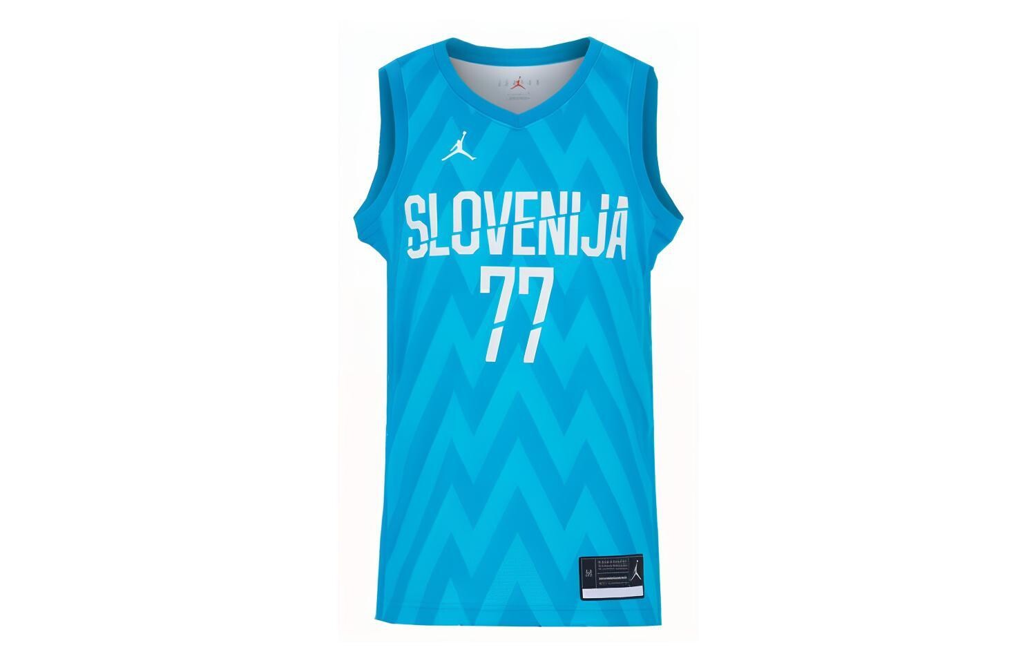 

Футбольная майка мужская Jordan, цвет Neptune Blue (Team Edition)