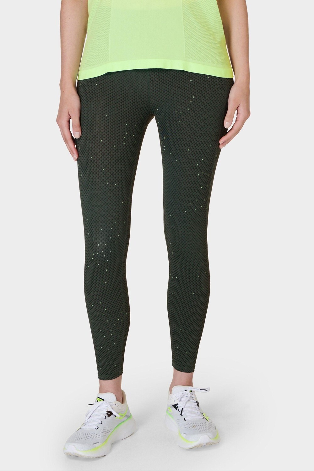 

Спортивные леггинсы Aerial Core Sweaty Betty, зеленый