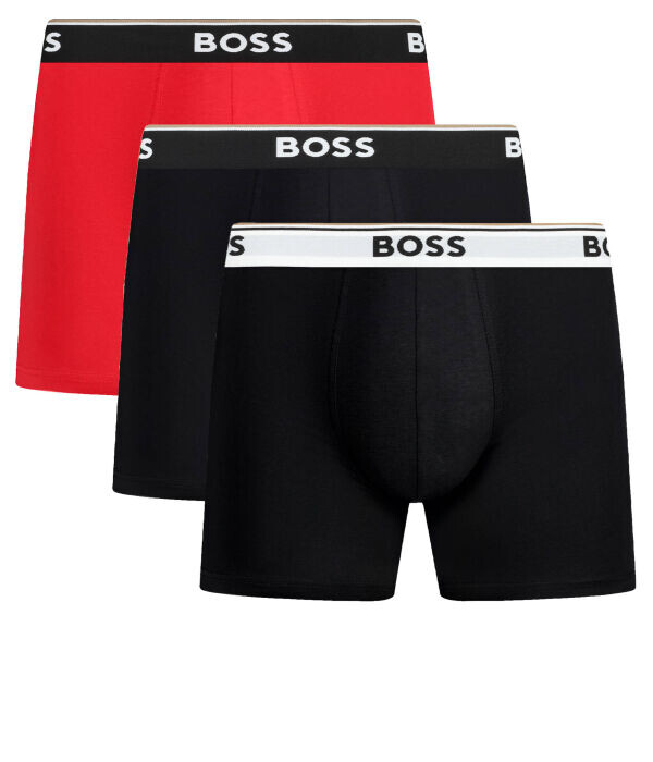 

Комплект боксеров Boss с логотипом, 3 штуки