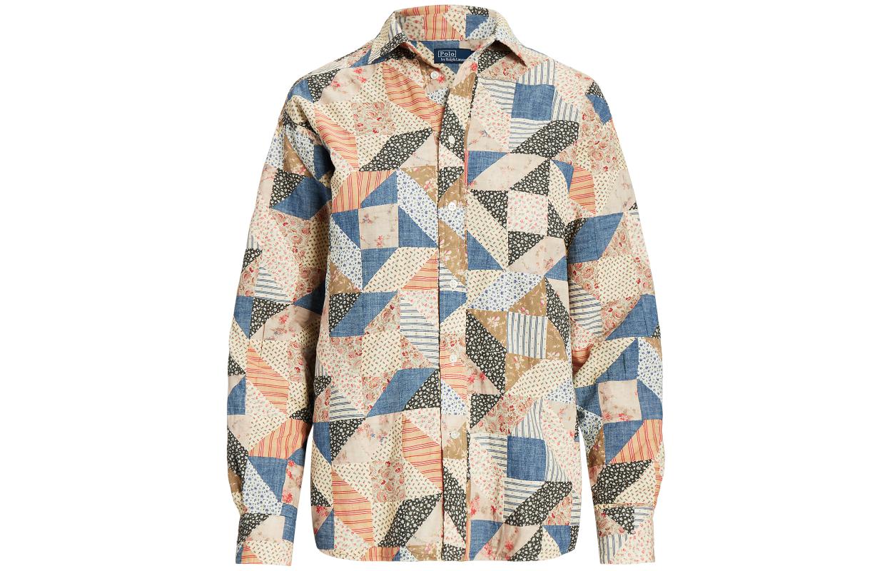 

Женская рубашка разноцветная Polo Ralph Lauren, мультиколор