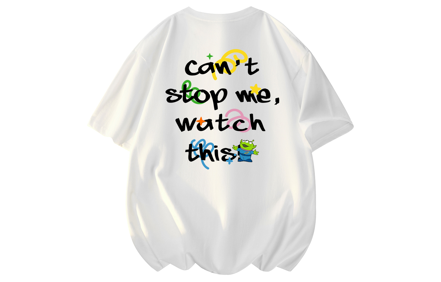 

Футболка Unisex Crew Neck тонкая прямая посадка Disney, розовый красный