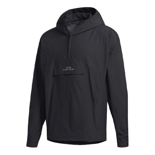 

Куртка adidas logo Loose Casual Hooded Jacket Black, черный