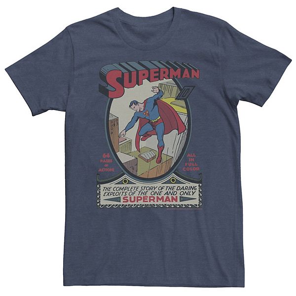 

Футболка Big & Tall DC Comics Superman с комиксом на 64 страницы Licensed Character