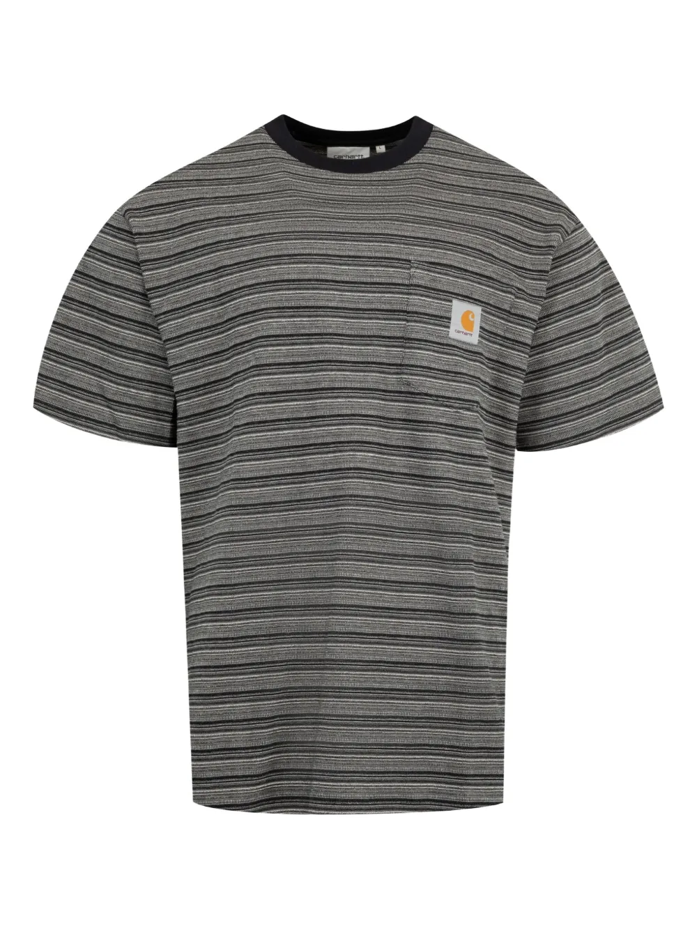 

Футболка Gellar с карманом в полоску CARHARTT WIP, черный