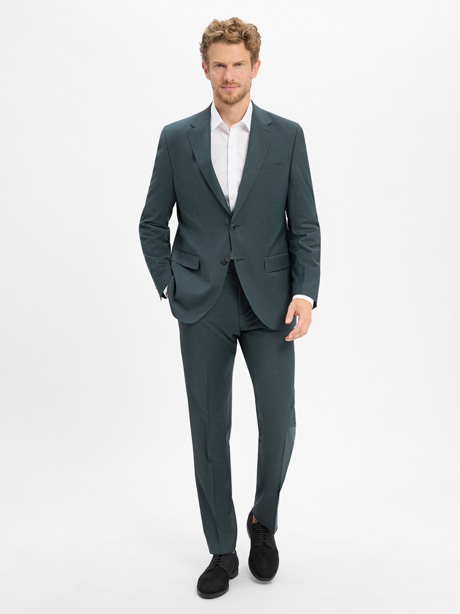 

Обычные плиссированные брюки HECHTER PARIS, Petrol