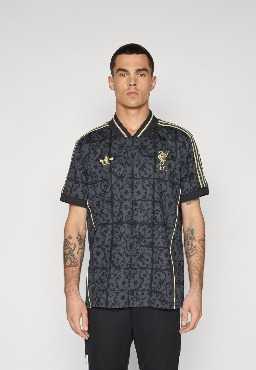 Футболка Adidas Performance LIVERPOOL FC LFSTLR JERSEY, Carbon/Halo Gold/Anthracite — фото 3
