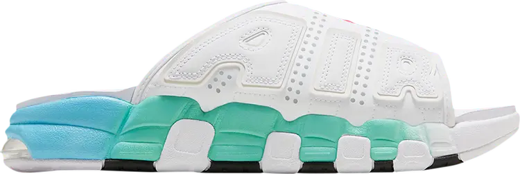 

Кроссовки Air More Uptempo Slide 'Aqua', белый