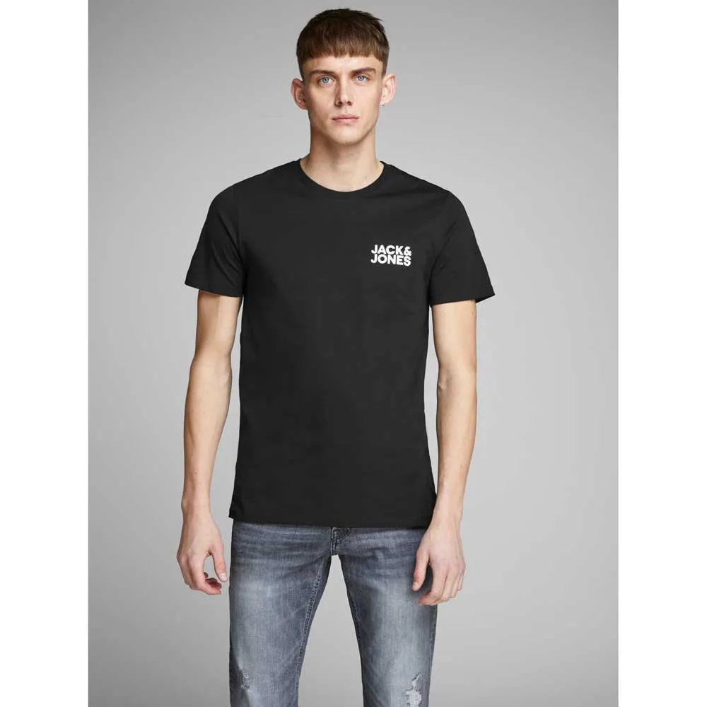 

Футболка с коротким рукавом Jack & Jones Corp Logo, черный