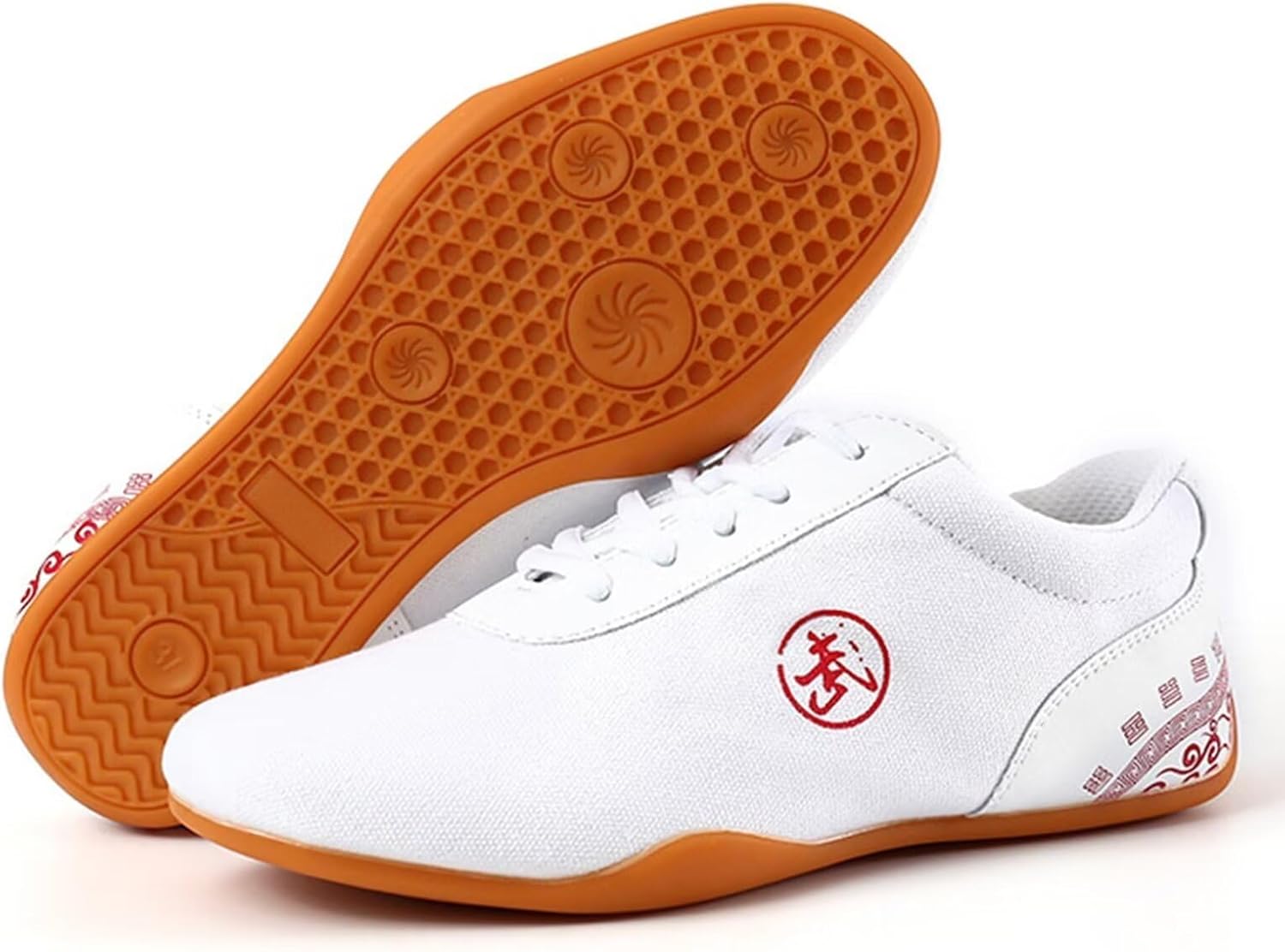 

Кроссовки для боевых искусств из парусины, нескользящие для кунг-фу Ukuboxbag, белый