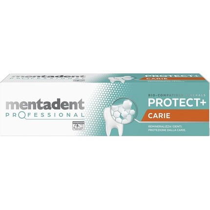 

Professional Caries Protect 75 мл 2,5 жидких унции Сделано в Италии Итальянский импорт Mentadent