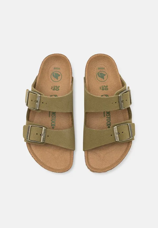 Детские тапочки унисекс arizona Birkenstock, Grün — фото 4