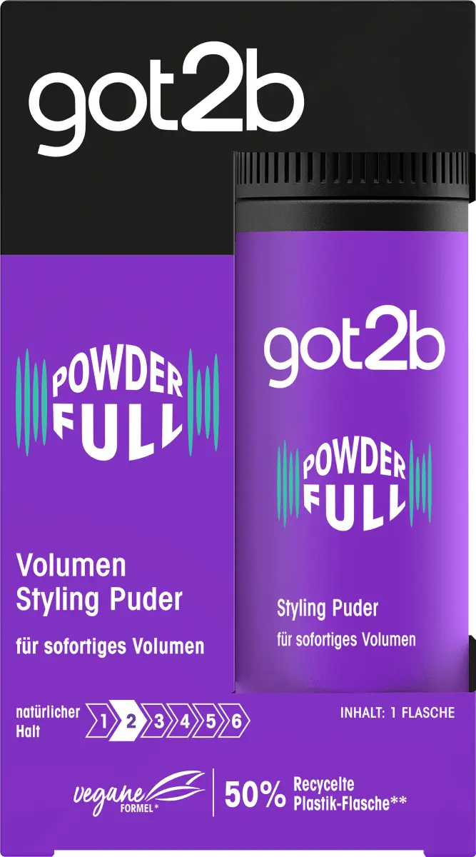 

Объемная пудра для укладки Powderfull 10 г. got2b