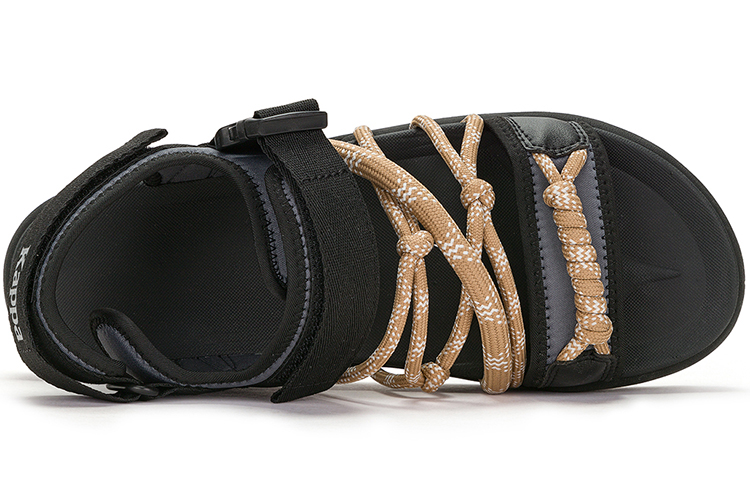 Спортивные сандалии Back to Back Unisex Black Brown Kappa, Black/Brown-990 — фото 3