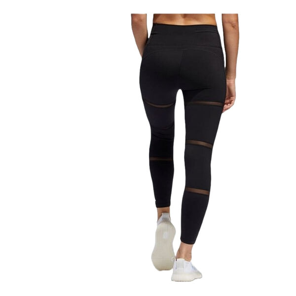 Леггинсы считают, что это 2.0 гео сетка 7 8 колготки Adidas, черный — фото 3