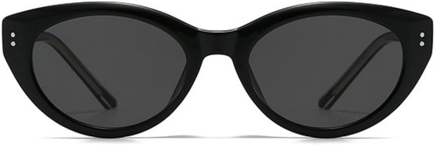 

Винтажные солнцезащитные очки «кошачий глаз» Willochra для женщин, модные градиентные овальные солнцезащитные очки для мужчин, очки с заклепками, защита от ультрафиолета UV400, C1