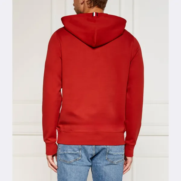 Толстовка обычного кроя Tommy Hilfiger, бургунди — фото 2