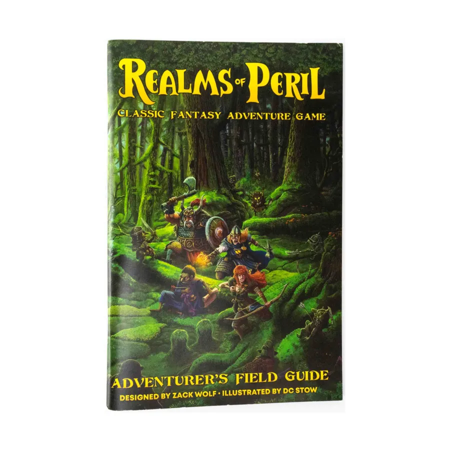

Realms of Peril - Adventurer's Field Guide, RPG Supplements (Spellsword Studios), мягкая обложка