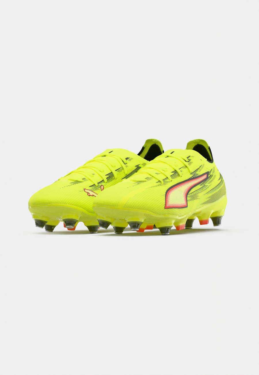 Кроссовки Puma ULTRA 6 MATCH MXSG, Yellow Alert/Black/Silver-Coloured/Glowing Red/Black — фото 3