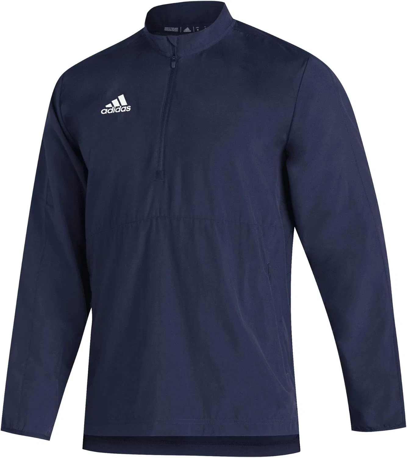 Ветровка мужская adidas Club Quarter Zip, team royal blue/white — фото 4