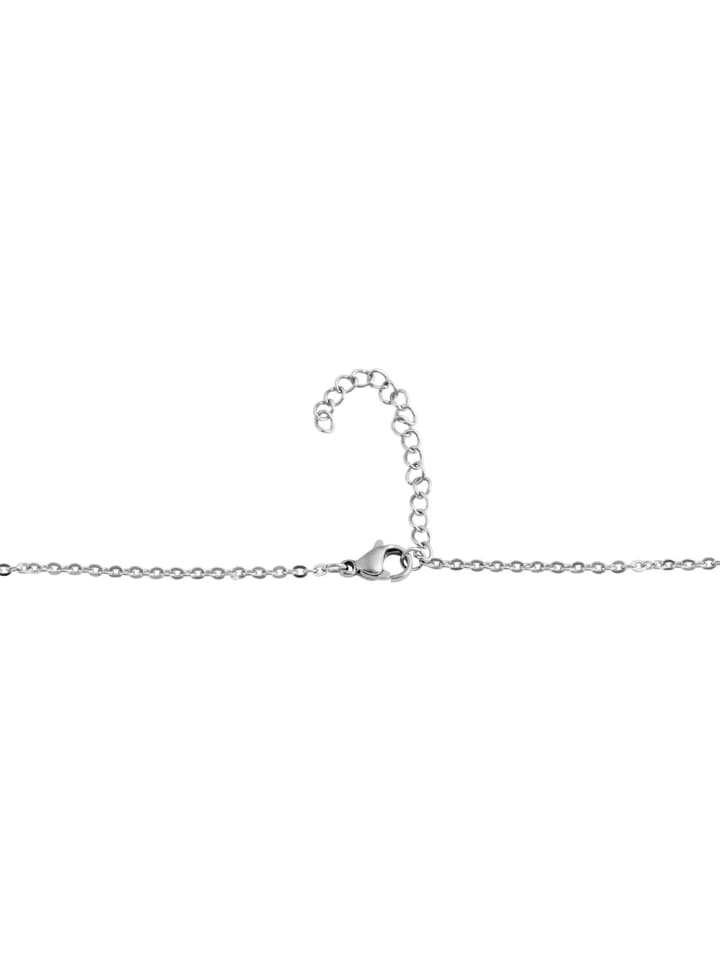 

Adeliás Женское колье - цепочка-якорь из нержавеющей стали, 45 см, серебро