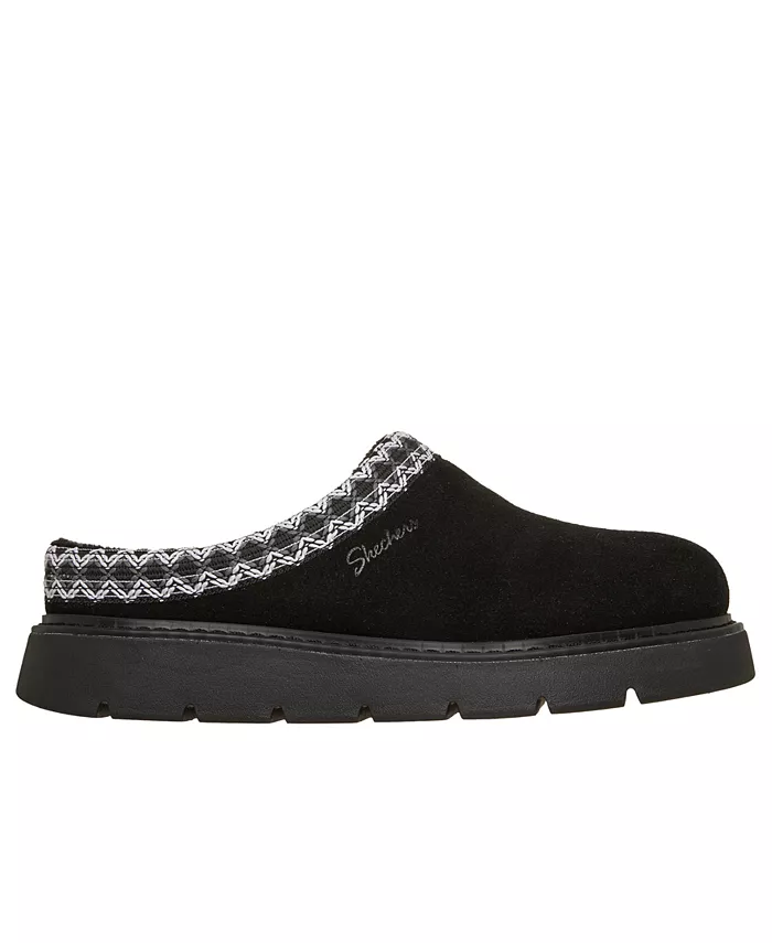 Женские тапочки BOBS Keepsakes Lite - уютные тапочки Cozy Cascade Comfort от Finish Line Skechers, черный — фото 2