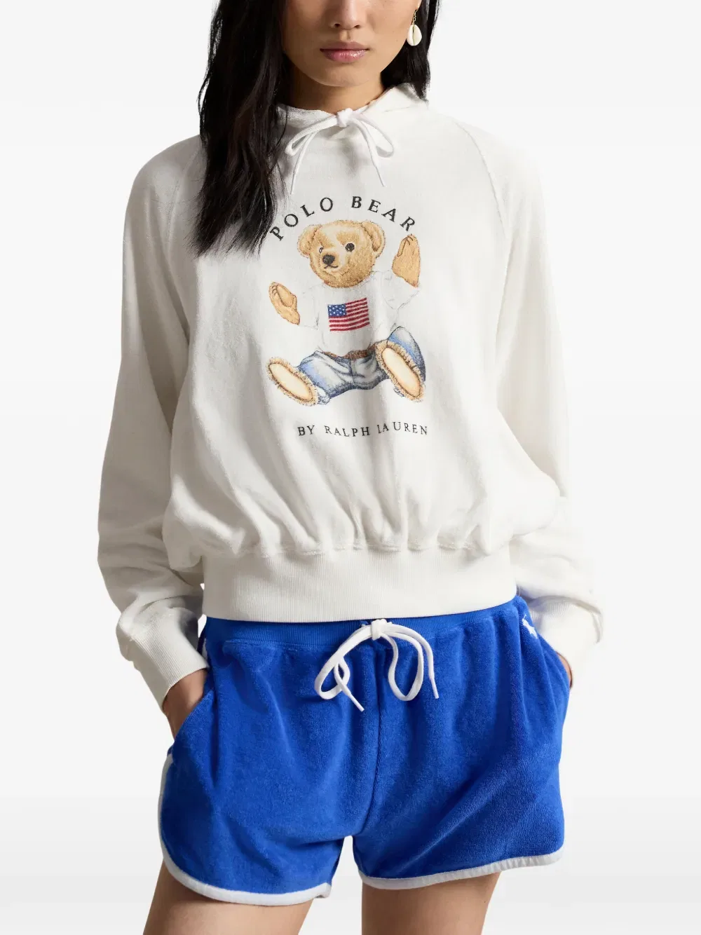 Толстовка Polo Bear Polo Ralph Lauren, нейтральный — фото 3