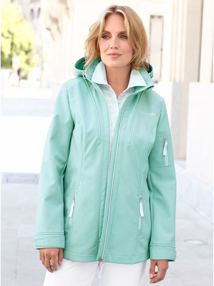 

Куртка софтшелл мятного цвета WITT WEIDEN