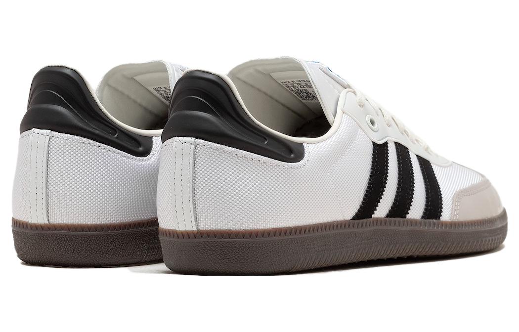 Adidas Originals Адидас Самба Консорциум Кубок Бстн в бело-черном цвете, цвет White Black — фото 4