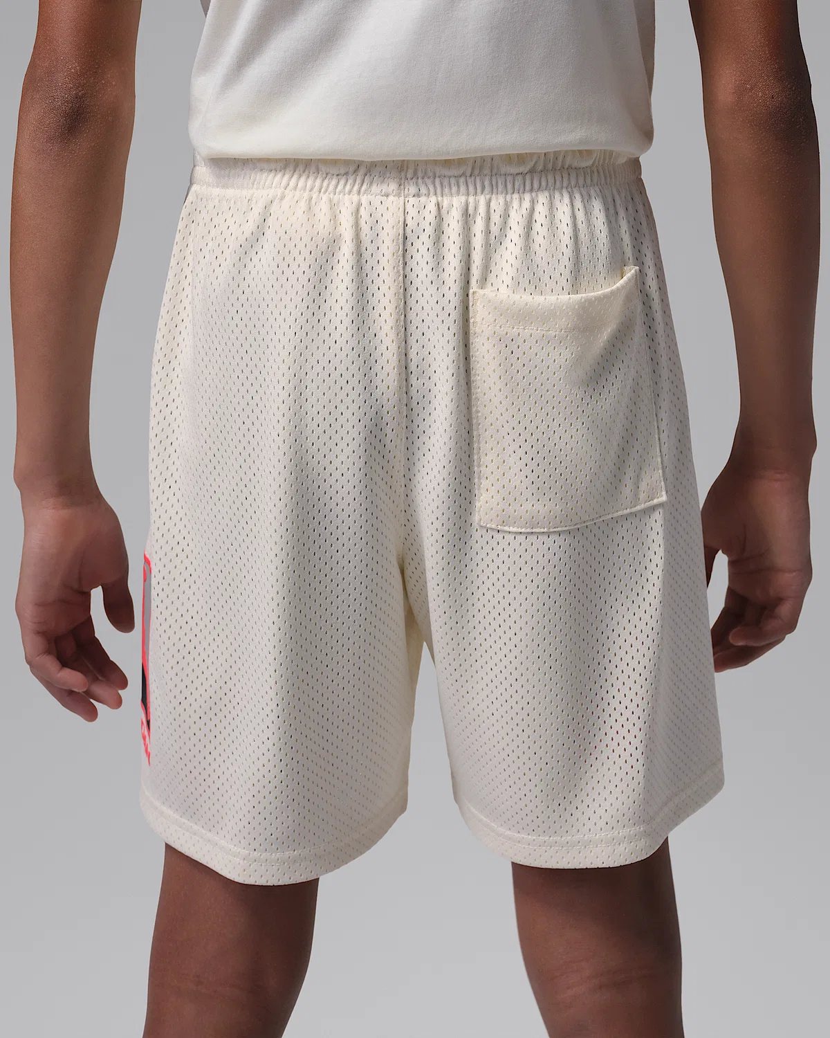 Детские шорты Jordan Brooklyn Baseline Mesh, Brown — фото 3