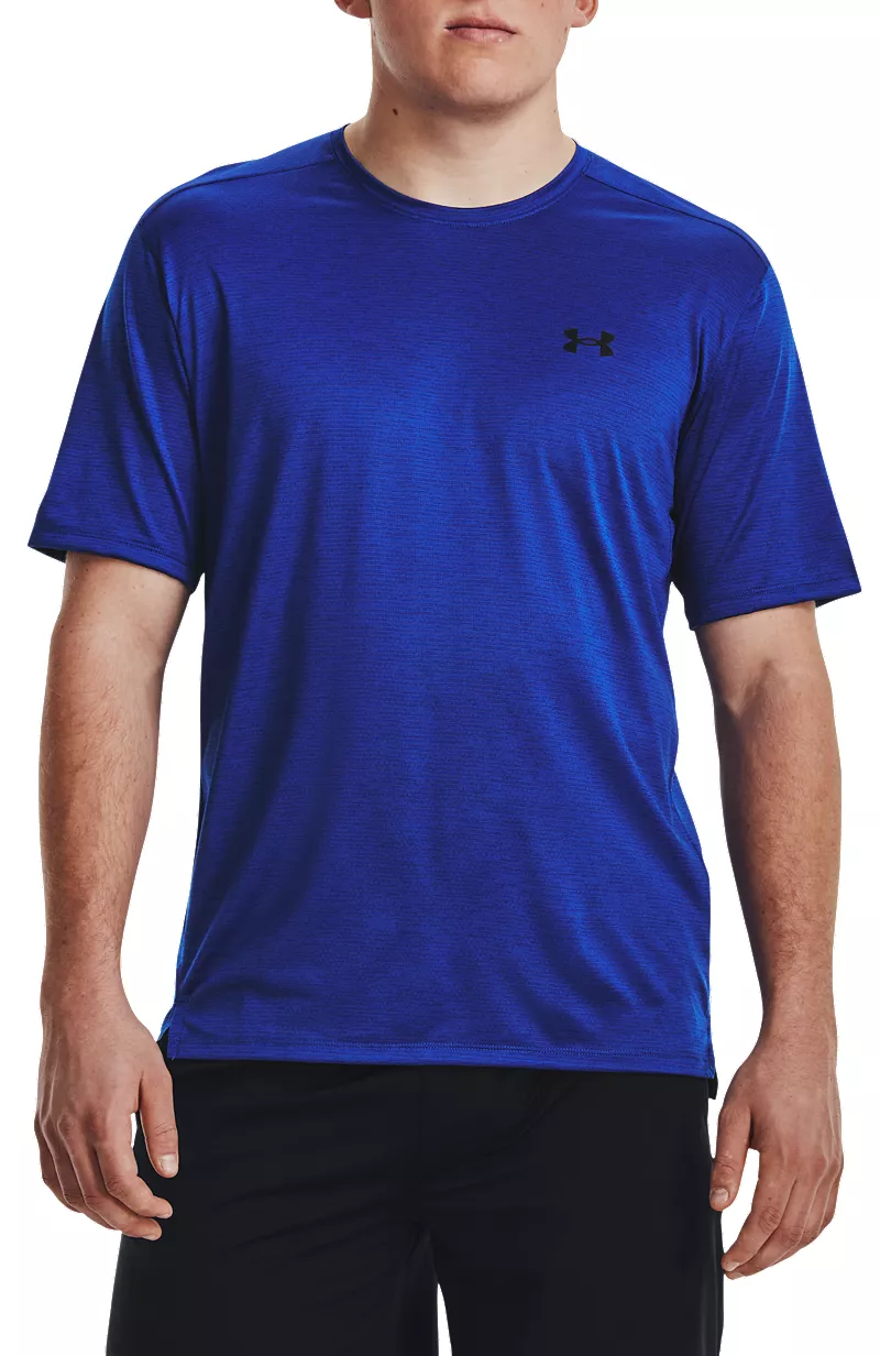 

Мужская футболка с коротким рукавом Under Armour Tech Vent, цвет Royal/Black