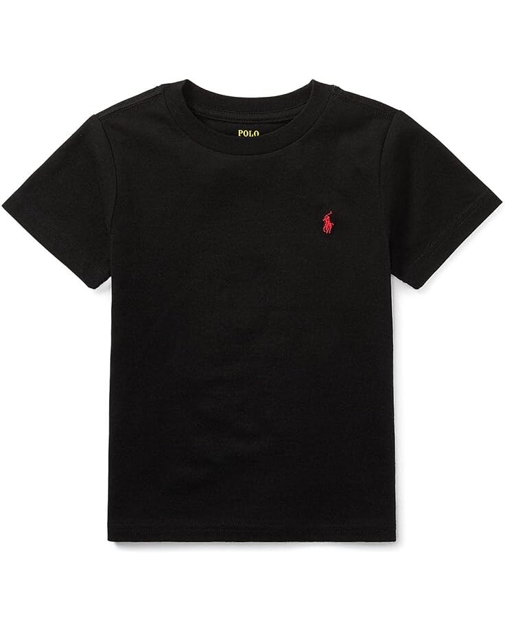 

Толстовка Polo Ralph Lauren Kids Short Sleeve Jersey T-Shirt, цвет Polo Black