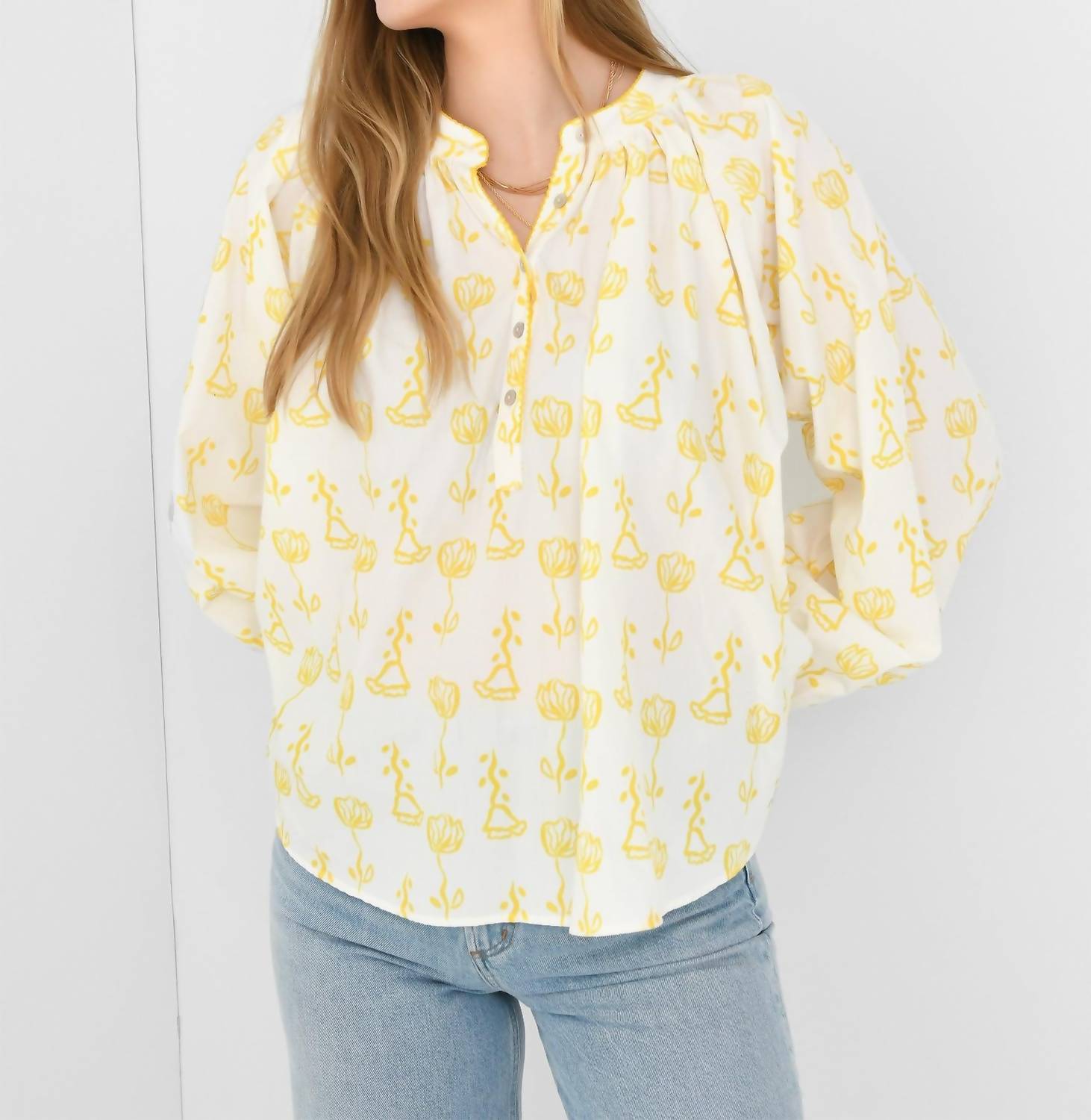 

Блузка Kaia в Trigo Amarillo De Loreta