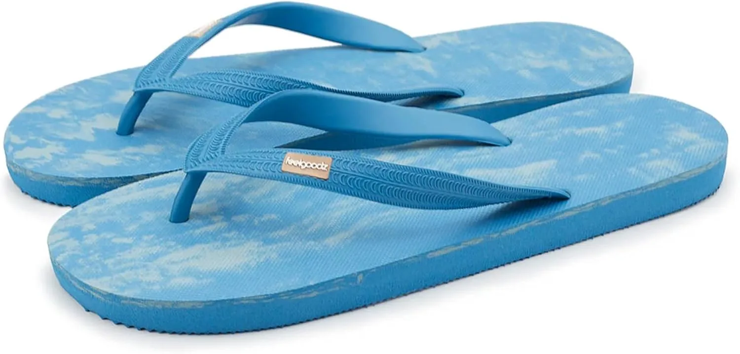 

Мужские классические резиновые шлепанцы Feelgoodz - водонепроницаемые, 100% натуральный резина и полностью веганские сандалии, сертифицированные по стандарту справедливой торговли, экологически чистые и ремесленно изготовленные