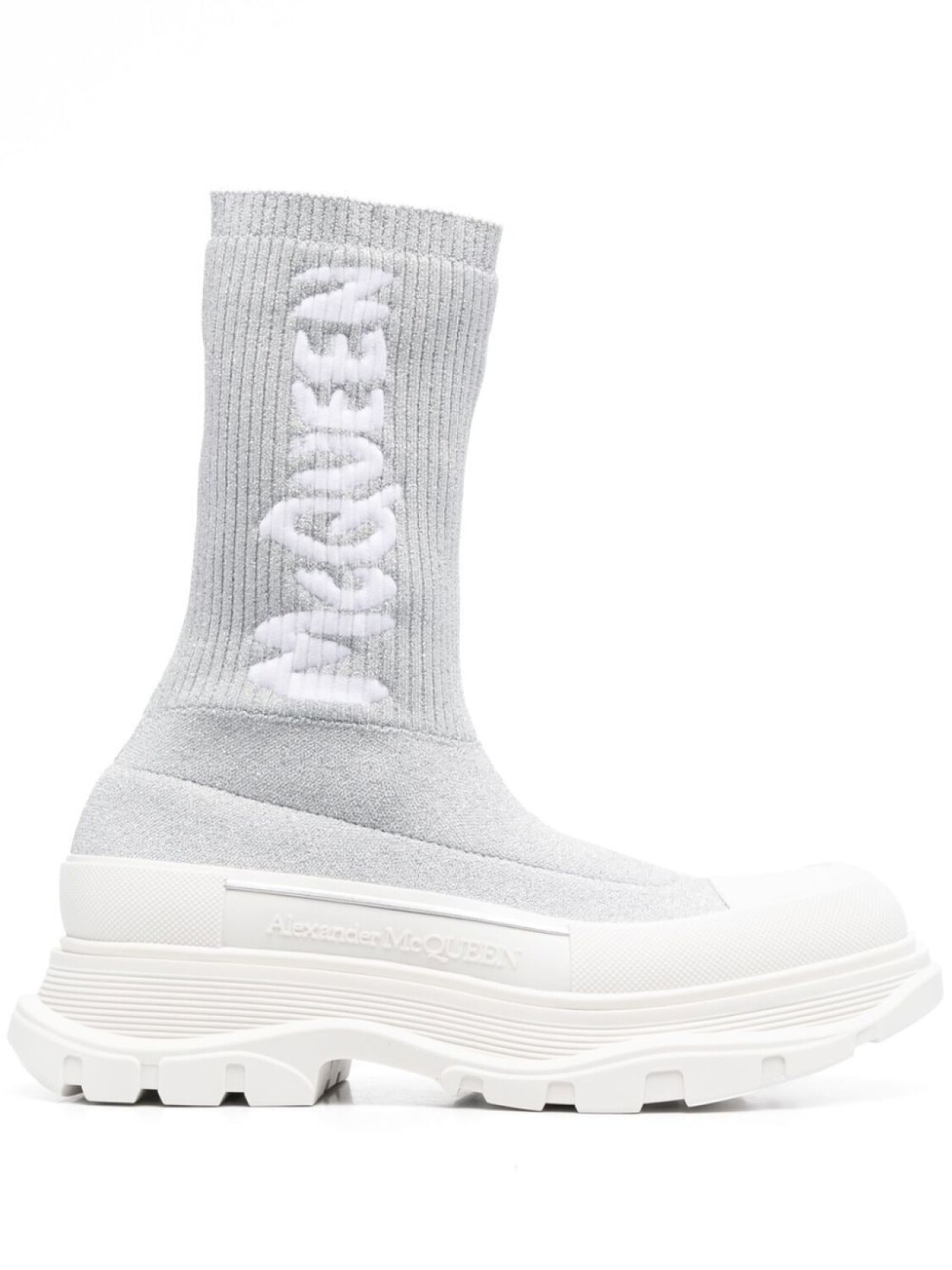 

Alexander McQueen ботинки Tread Slick, серый