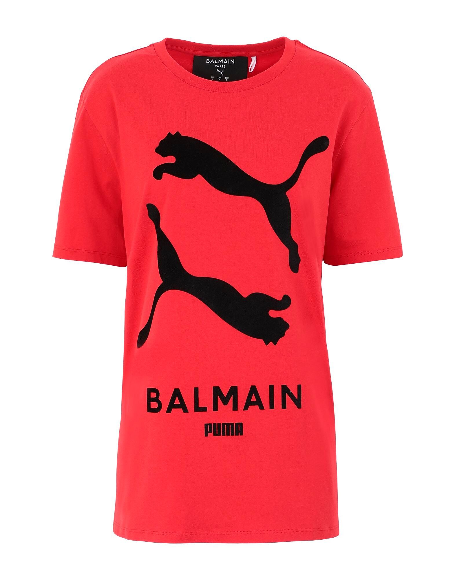 

Футболка X Balmain Graphic Tee Puma, красный