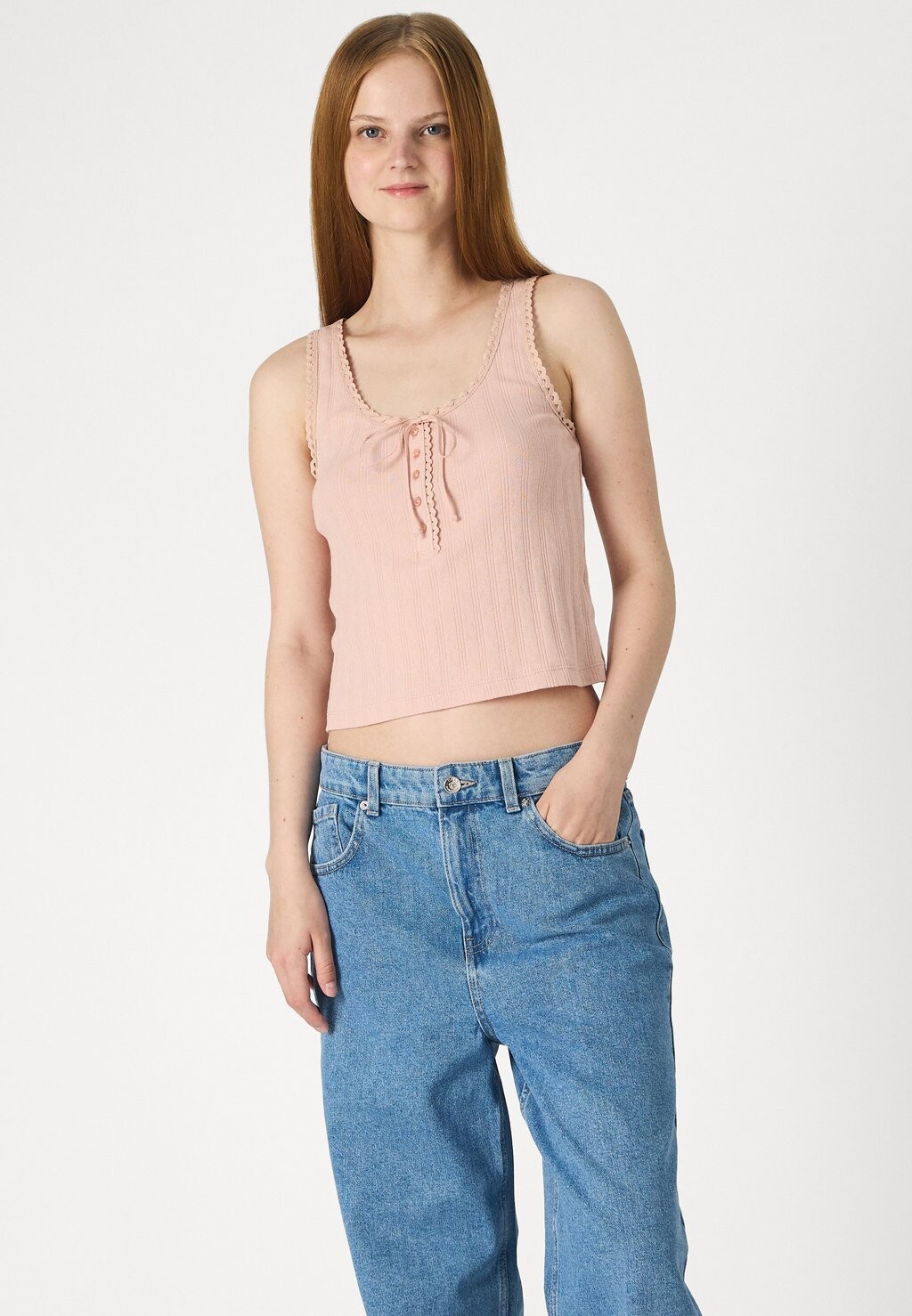 

Джинсы свободного кроя ONLMAISIE BAGGY WIDE ONLY, светло-голубой
